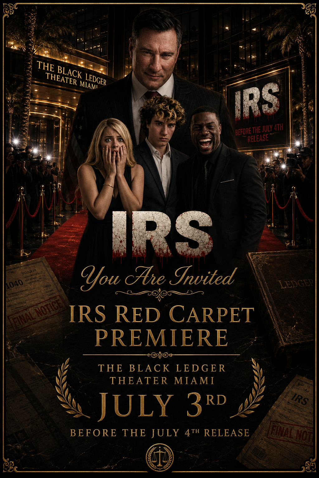 IRS Red Carpet Invitation